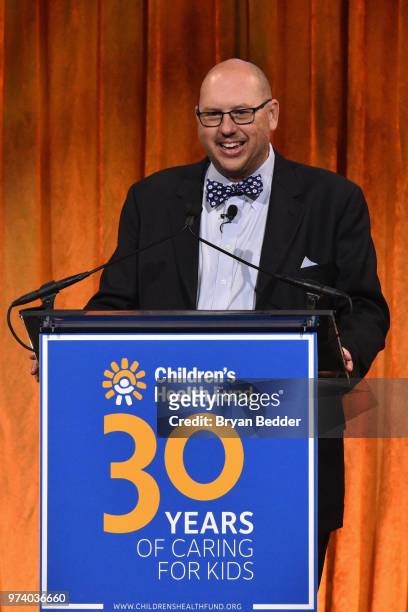Randal Christensen, MD speaks onstage during the Children's Health Fund 2018 Annual Benefit at Cipriani 42nd Street on June 13, 2018 in New York City.
