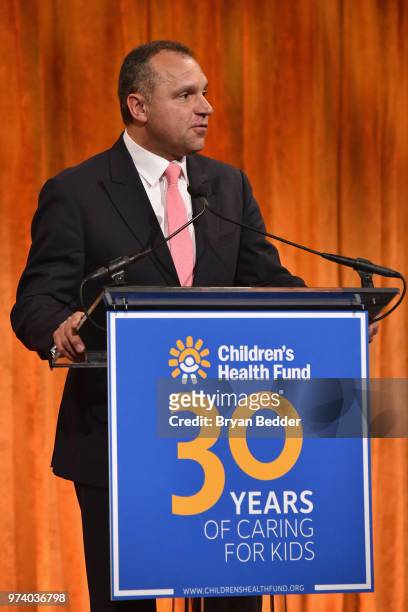 Chairman of the Board, Children's Health Fund Herve Sedky attends the Children's Health Fund 2018 Annual Benefit at Cipriani 42nd Street on June 13,...