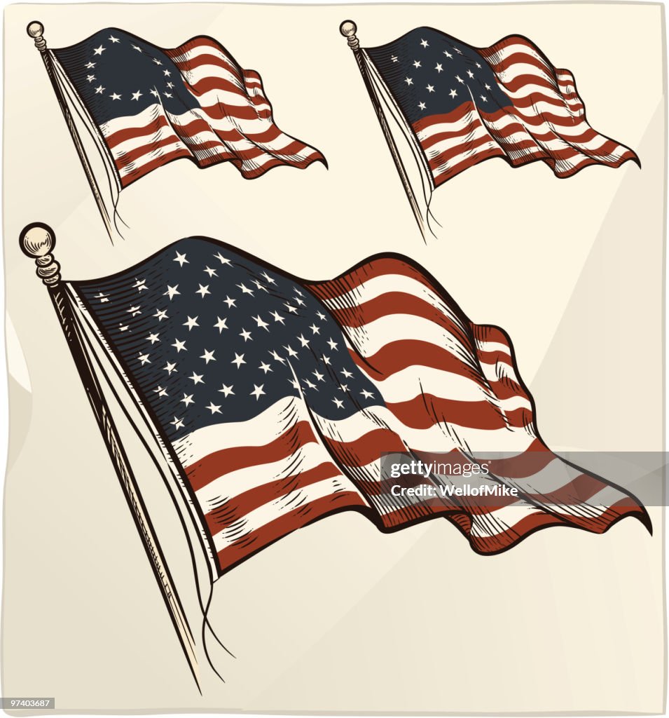 Flags of the USA