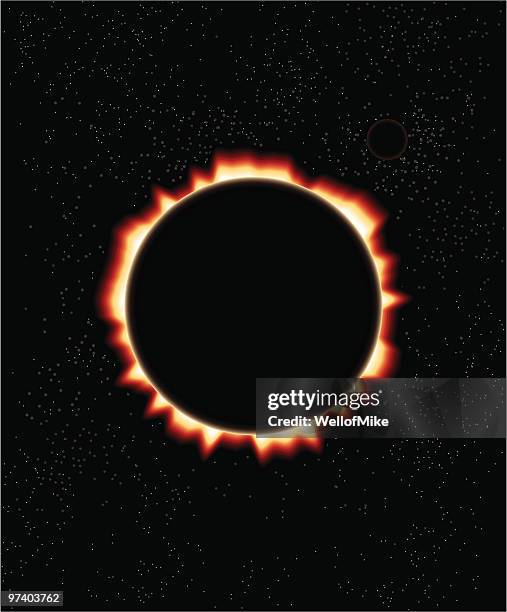 ilustrações, clipart, desenhos animados e ícones de eclipse solar - eclipse solar