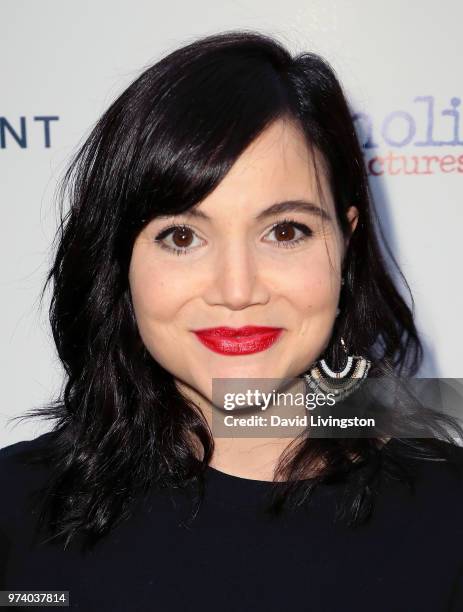 Actress Christina Wren attends Magnolia Pictures' "Damsel" premiere at ArcLight Hollywood on June 13, 2018 in Hollywood, California.