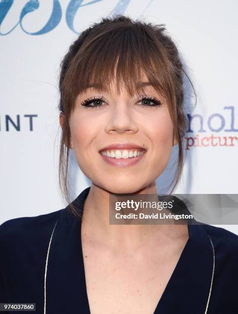 Actress Jennette McCurdy attends Magnolia Pictures' "Damsel" premiere at ArcLight Hollywood on June 13, 2018 in Hollywood, California.