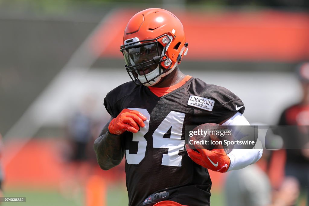 NFL: JUN 13 Browns Minicamp