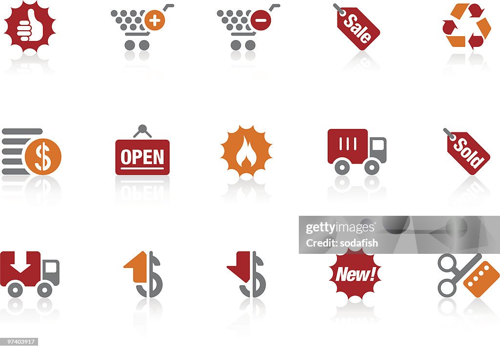 Shopping icons/Alto series