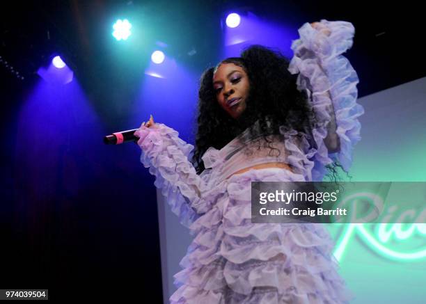 Rico Nasty performs onstage at the Atlantic Records "Access Granted" Showcase on June 13, 2018 in New York City.