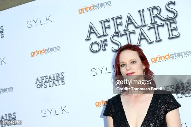 Thora Birch attends the "Affairs Of State" Special Screening at the Egyptian Theatre on June 13, 2018 in Hollywood, California.