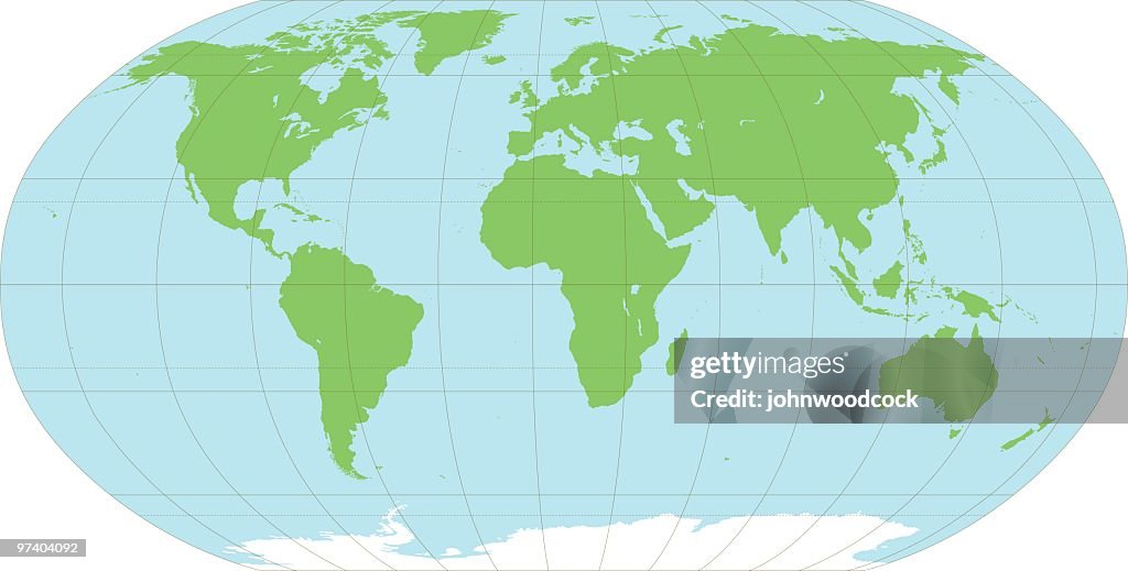 Weltkarte der Welt