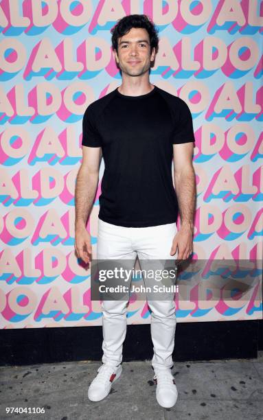 Ethan Peck attends the Aldo LA Nights 2018 at The Rose Room on June 13, 2018 in Venice, California.