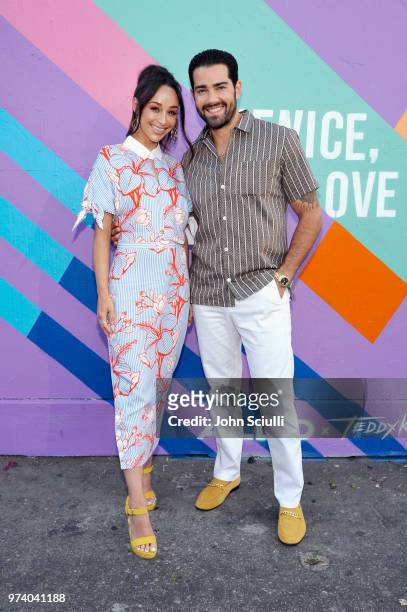 Cara Santana and Jesse Metcalfe attend the Aldo LA Nights 2018 at The Rose Room on June 13, 2018 in Venice, California.