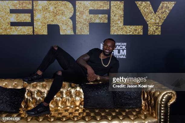 Tyson Beckford attends Opening Night Screening "Superfly" at the FIllmore Miami Beach during the 22nd Annual American Black Film Festival on June 13,...