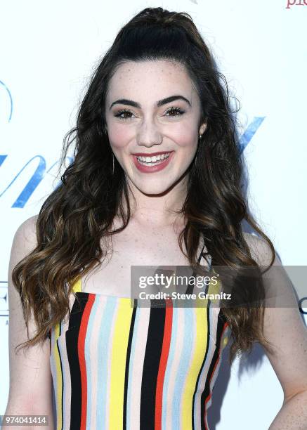 Liana Ramirez arrives at the Magnolia Pictures' "Damsel" Premiere at ArcLight Hollywood on June 13, 2018 in Hollywood, California.