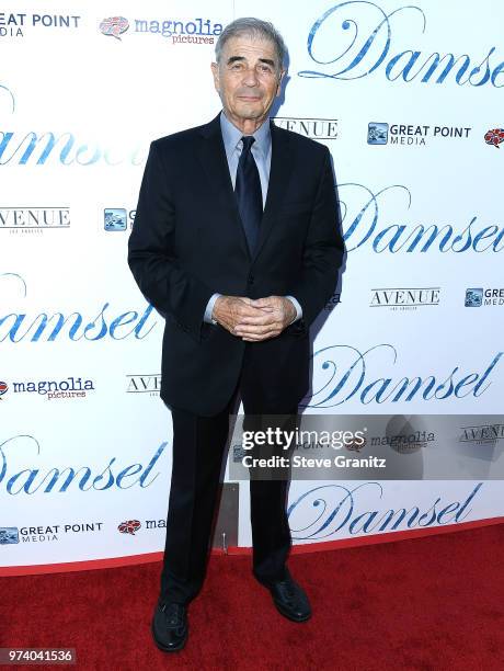 Robert Forster arrives at the Magnolia Pictures' "Damsel" Premiere at ArcLight Hollywood on June 13, 2018 in Hollywood, California.