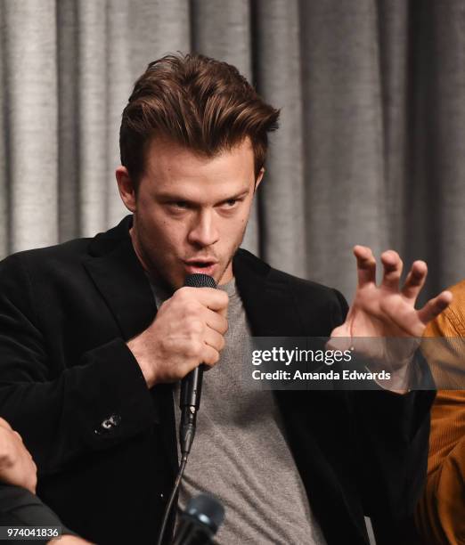 Actor Jimmy Tatro attends the SAG-AFTRA Foundation Conversations screening of "American Vandal" at the SAG-AFTRA Foundation Screening Room on June...