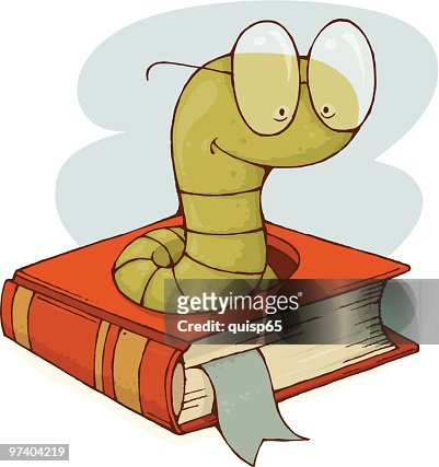 22 Worm In Glasses Reads The Worm High Res Illustrations - Getty Images