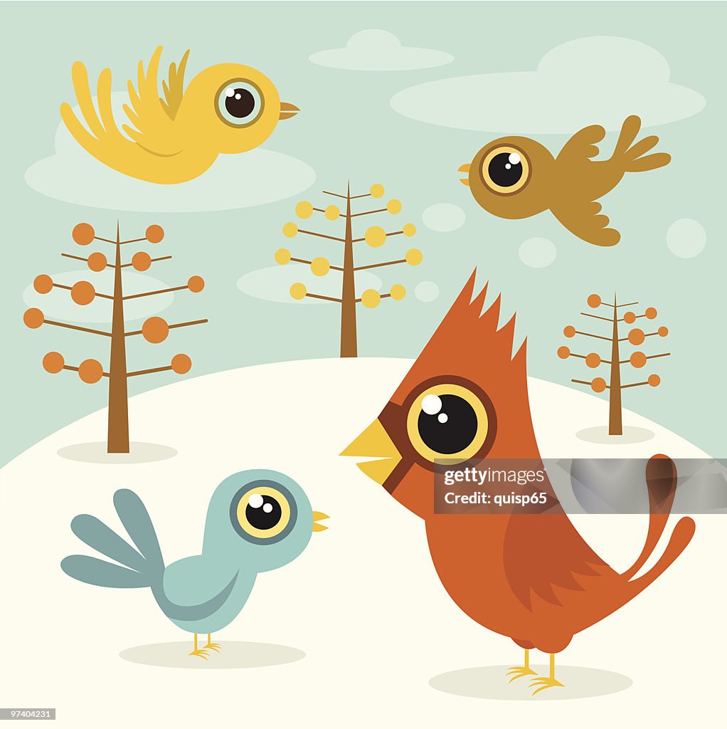 Four Calling Birds