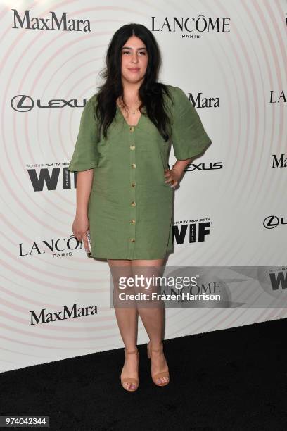 Tara Touzie attends the Women In Film 2018 Crystal + Lucy Awards presented by Max Mara, Lancôme and Lexus at The Beverly Hilton Hotel on June 13,...