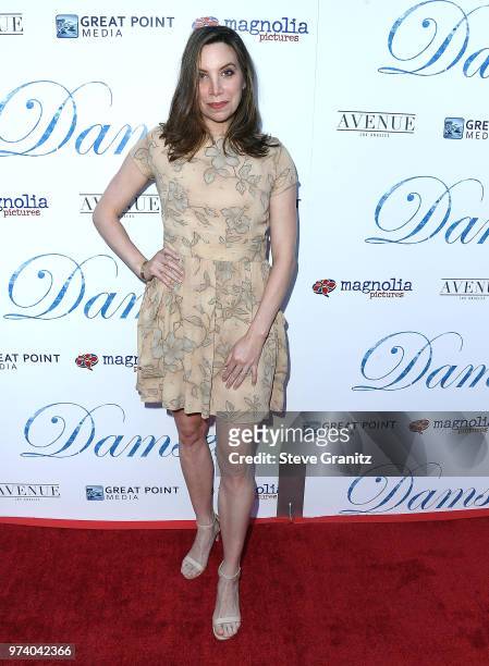 Summer Chastant arrives at the Magnolia Pictures' "Damsel" Premiere at ArcLight Hollywood on June 13, 2018 in Hollywood, California.