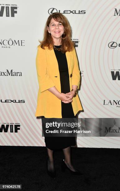 Stacy L. Smith attends the Women In Film 2018 Crystal + Lucy Awards presented by Max Mara, Lancôme and Lexus at The Beverly Hilton Hotel on June 13,...