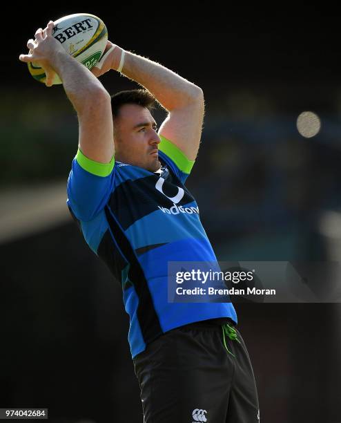 Melbourne , Australia - 14 June 2018; Niall Scannell during Ireland rugby squad training at St Kevin's College in Melbourne, Australia.