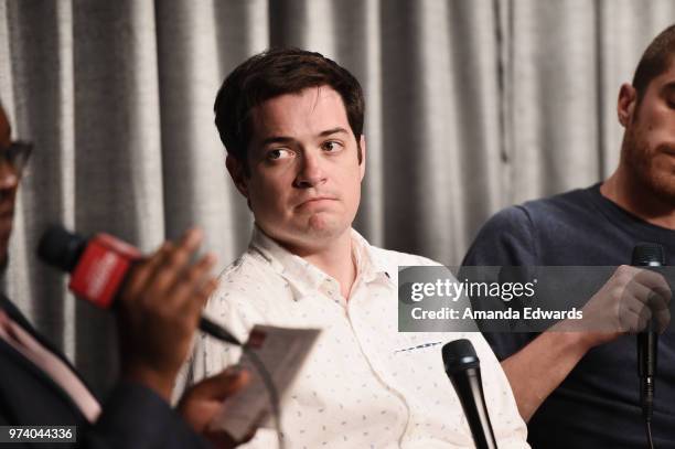 Executive producer Dan Perrault attends the SAG-AFTRA Foundation Conversations screening of "American Vandal" at the SAG-AFTRA Foundation Screening...