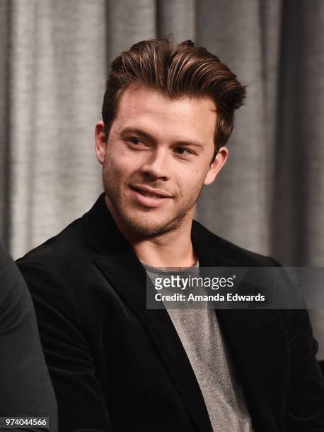 Actor Jimmy Tatro attends the SAG-AFTRA Foundation Conversations screening of "American Vandal" at the SAG-AFTRA Foundation Screening Room on June...