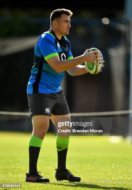 Melbourne , Australia - 14 June 2018; Niall Scannell during Ireland rugby squad training at St Kevin's College in Melbourne, Australia.