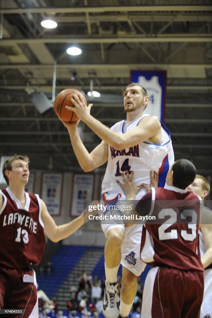 Lafayette Leopards v American Eagles