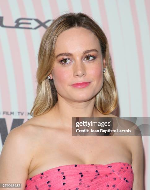 Brie Larson attends the Women In Film 2018 Crystal + Lucy Awards at The Beverly Hilton Hotel on June 13, 2018 in Beverly Hills, California.