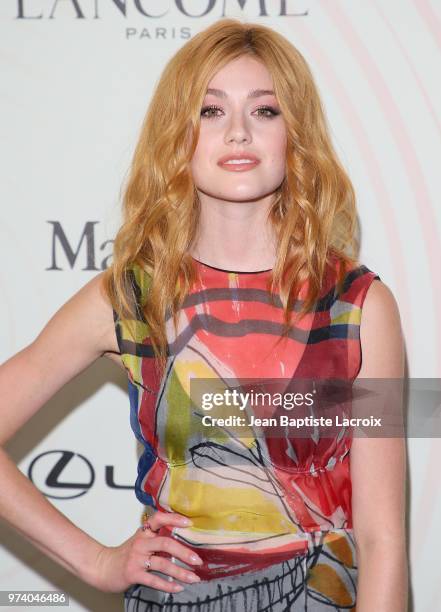 Katherine McNamara attends the Women In Film 2018 Crystal + Lucy Awards at The Beverly Hilton Hotel on June 13, 2018 in Beverly Hills, California.