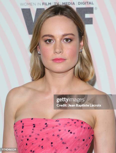 Brie Larson attends the Women In Film 2018 Crystal + Lucy Awards at The Beverly Hilton Hotel on June 13, 2018 in Beverly Hills, California.