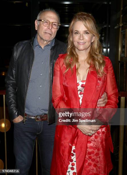 Producer Howard Deutch and director/actress Lea Thompson attend the screening after party for "The Year Of Spectacular Men" hosted by MarVista...