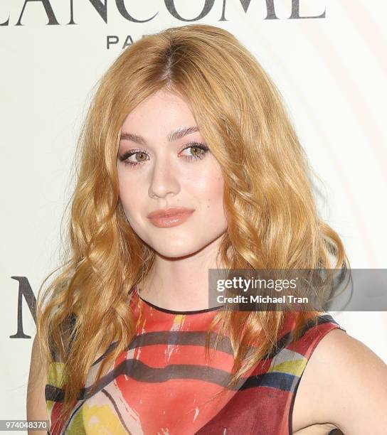 Katherine McNamara attends the Women In Film 2018 Crystal + Lucy Awards held at The Beverly Hilton Hotel on June 13, 2018 in Beverly Hills,...