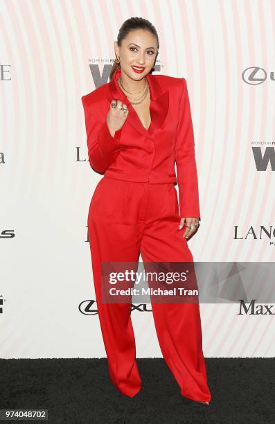 Francia Raisa attends the Women In Film 2018 Crystal + Lucy Awards held at The Beverly Hilton Hotel on June 13, 2018 in Beverly Hills, California.