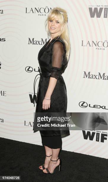 Alice Eve attends the Women In Film 2018 Crystal + Lucy Awards held at The Beverly Hilton Hotel on June 13, 2018 in Beverly Hills, California.