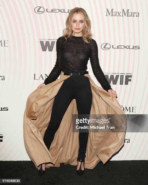 Sonya Esman attends the Women In Film 2018 Crystal + Lucy Awards held at The Beverly Hilton Hotel on June 13, 2018 in Beverly Hills, California.