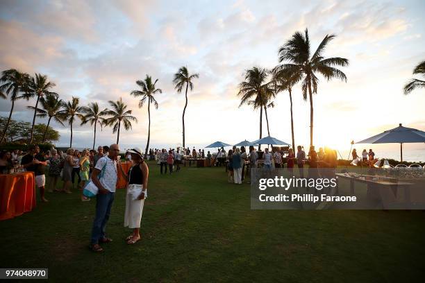 General view of the atmosphere during the 2018 Maui Film Festival's Taste of Summer Opening Party on June 13, 2018 in Wailea, Hawaii.