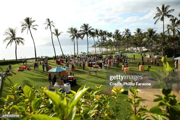 General view of the atmosphere during the 2018 Maui Film Festival's Taste of Summer Opening Party on June 13, 2018 in Wailea, Hawaii.