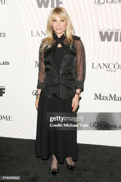 Rosanna Arquette attends the Women In Film 2018 Crystal + Lucy Awards held at The Beverly Hilton Hotel on June 13, 2018 in Beverly Hills, California.
