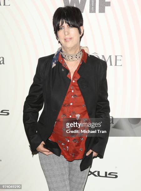Diane Warren attends the Women In Film 2018 Crystal + Lucy Awards held at The Beverly Hilton Hotel on June 13, 2018 in Beverly Hills, California.