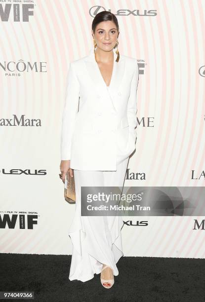 Maria Giulia Maramotti attends the Women In Film 2018 Crystal + Lucy Awards held at The Beverly Hilton Hotel on June 13, 2018 in Beverly Hills,...