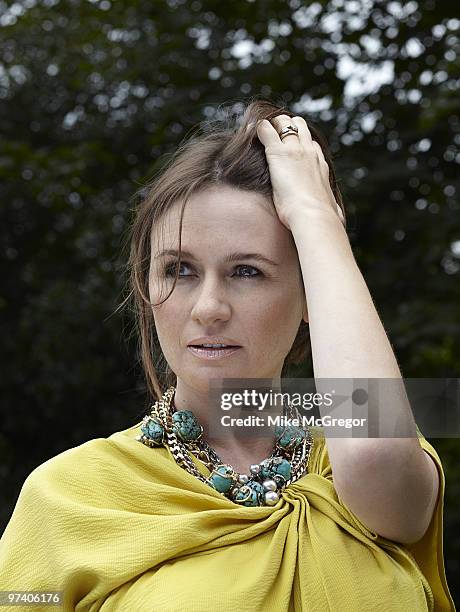 Actress Emily Mortimer poses at a portrait session in 2009.