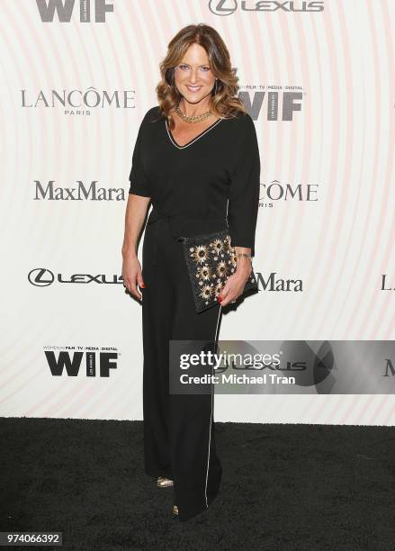 Cathy Schulman attends the Women In Film 2018 Crystal + Lucy Awards held at The Beverly Hilton Hotel on June 13, 2018 in Beverly Hills, California.