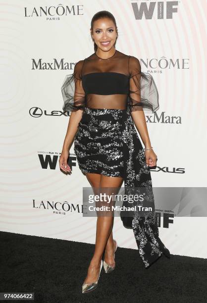 Julissa Bermudez attends the Women In Film 2018 Crystal + Lucy Awards held at The Beverly Hilton Hotel on June 13, 2018 in Beverly Hills, California.