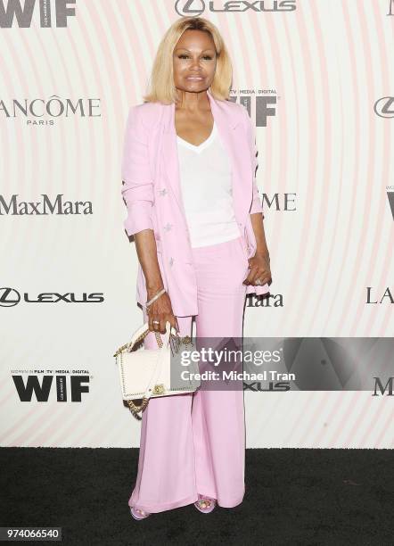Janice Bryant Howroyd attends the Women In Film 2018 Crystal + Lucy Awards held at The Beverly Hilton Hotel on June 13, 2018 in Beverly Hills,...
