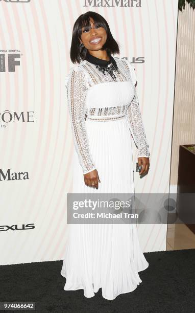 Angell Conwell attends the Women In Film 2018 Crystal + Lucy Awards held at The Beverly Hilton Hotel on June 13, 2018 in Beverly Hills, California.