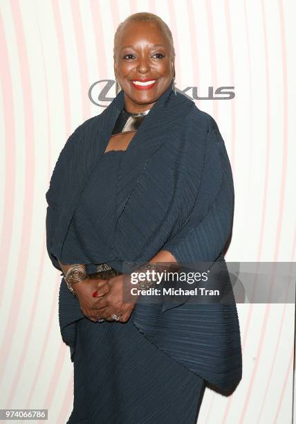 Scott Caldwell attends the Women In Film 2018 Crystal + Lucy Awards held at The Beverly Hilton Hotel on June 13, 2018 in Beverly Hills, California.