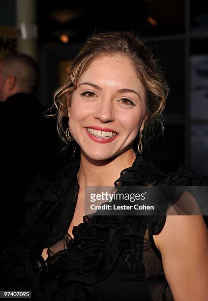 Brooke Nevin attend the special screening of "The Promotion" held at Arclight Cinemas on May 28, 2008 in Hollywood, California.