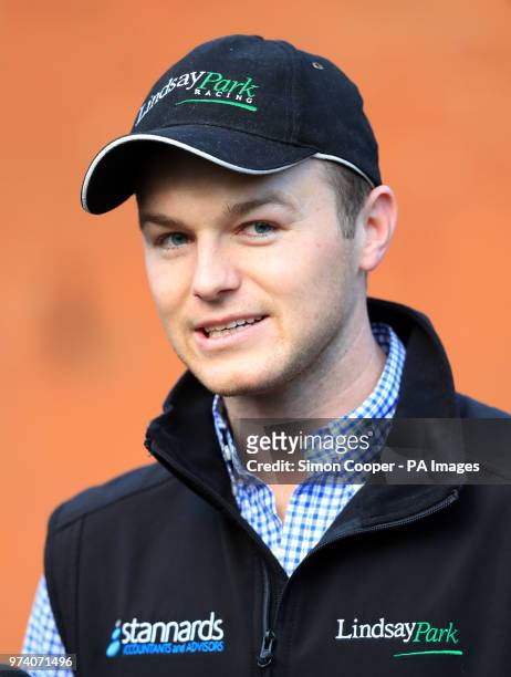 Trainer Ben Hayes during the Royal Ascot international challengers press morning at Newmarket Racecourse. PRESS ASSOCIATION Photo. Picture date:...
