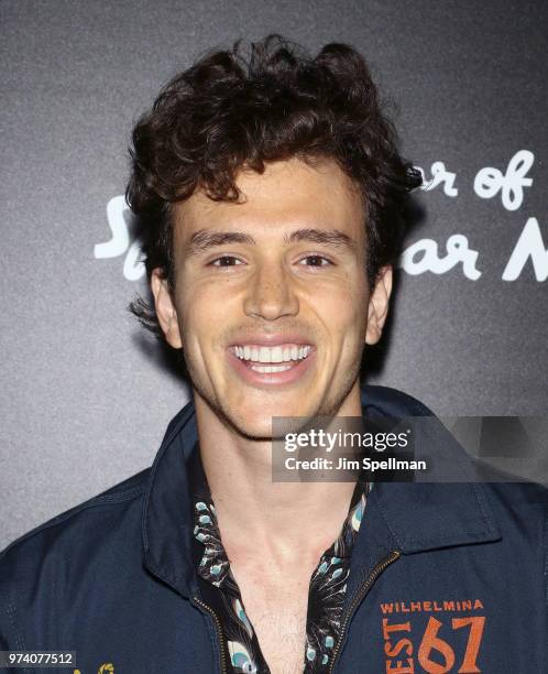 Model William Moncada attends the screening of "The Year Of Spectacular Men" hosted by MarVista Entertainment and Parkside Pictures with The Cinema...
