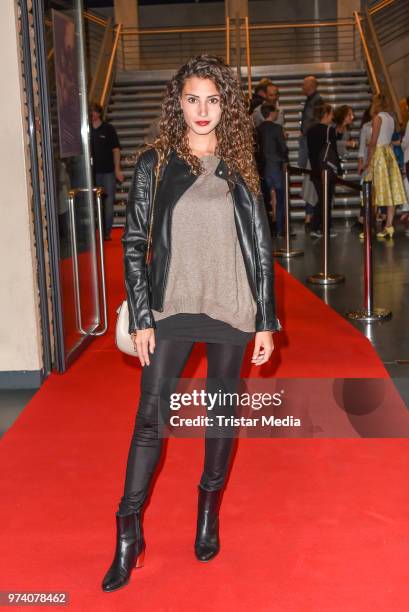 Nadine Menz during the premiere of 'Justice' at Kino in der Kulturbrauerei on June 13, 2018 in Berlin, Germany.